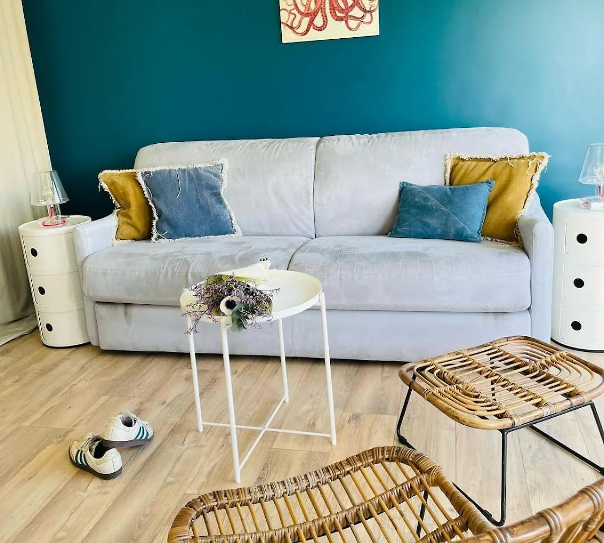 אנטיב Studio Cosy Avec Clim A 10 Min De La Mer דירה